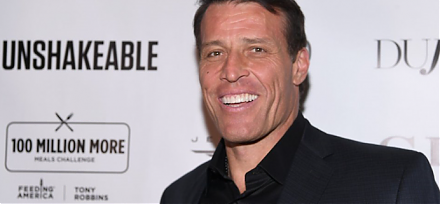 Tony Robbins recommends portfolio optimization only once a year.