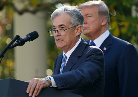 The new Fed chairman Jerome Powell faces a new challenge in the form of core CPI rate hikes toward 1.8%-2.1%.