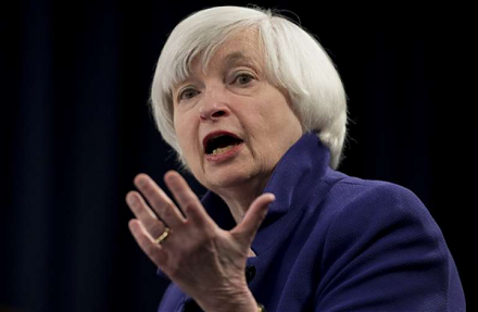 Janet Yellen worries about U.S. government debt accumulation, expects new interest rate increases, and warns of the next economic recession. 