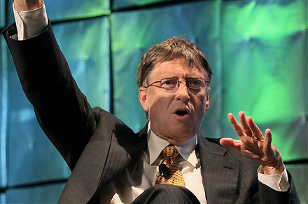 With prescient clairvoyance, Bill Gates predicted the recent rise of Facebook and Netflix.
