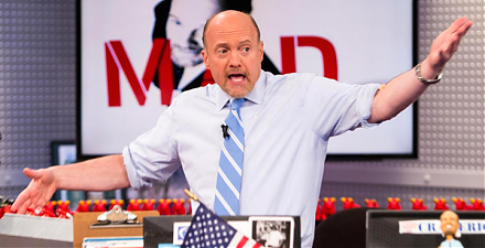 CNBC stock host Jim Cramer recommends Caterpillar and Home Depot during the current U.S. stock market rally.