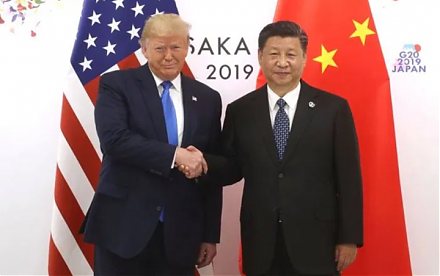 President Trump approves a phase one trade agreement with China.