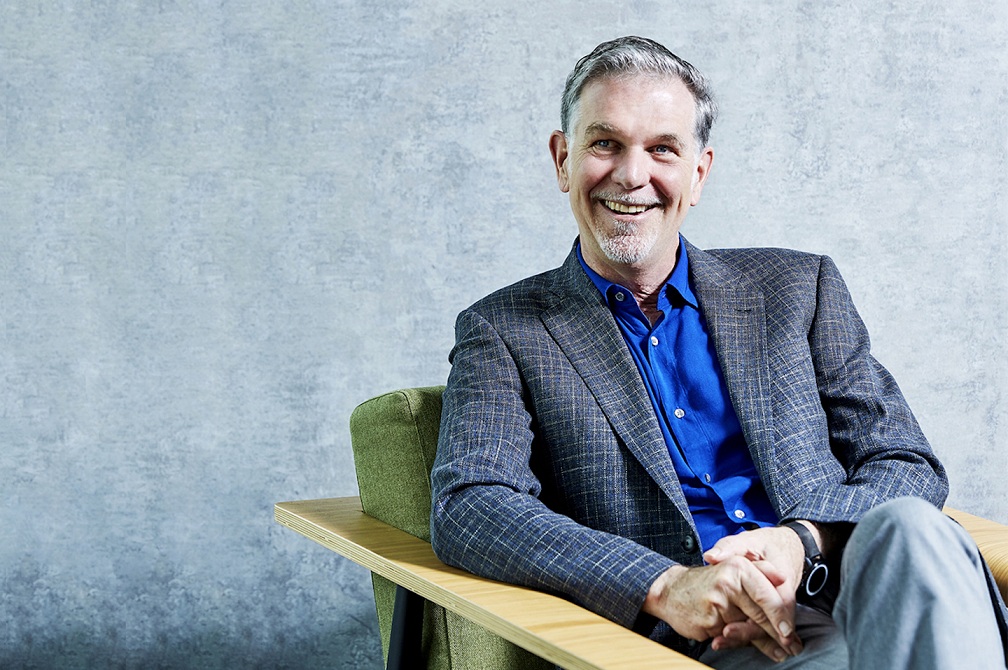 Netflix CEO Reed Hastings talks about the bright new future for the tech titan.