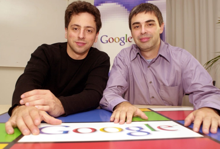 Stanford computer science overlords Larry Page and Sergey Brin design