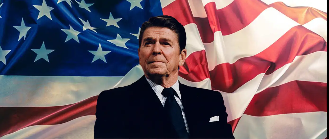 In human history, President Ronald Reagan exemplifies American exceptionalism and economic growth outperformance in recent decades. 